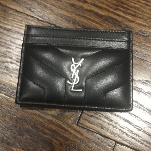 Saint Laurent Handbags - New never used YSL monogram cardholder